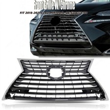 Fit 2018-2021 Lexus NX300 NX300h Base Front Grille Dark Gray W/Chrome 5310178180 picture