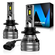 2x 9006 HB4 LED Headlight Bulbs 200W 40000LM High Low Beam Lamp 6500K White picture