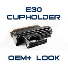 BMW E30 Retractable Air Vent Cupholder – OEM+ Look and Fit picture
