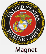 U.S. USMC Marine Corps Seal MAGNET Car Truck Laptop Bumper OFFICIAL SELLER picture