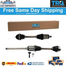 TRQ Front Driver & Passenger Side CV Axle Assembly Set For 2012-18 BMW picture