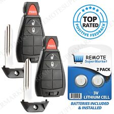 2x Remote Key Fob Control 3btn for Jeep Cherokee (GQ4-53T 4A) picture