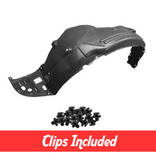 Driver Side Fender Liner w/ Clips For 2013-2015 Honda Accord Sedan HO1248150 picture