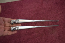 1965-66 Plymouth, Chrysler, Dodge Wiper Arms Left & Right OEM Stainless NICE picture