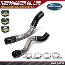 2Pcs Turbocharger Intercooler Hose for Ram 2500 3500 4500 5500 2019-2024 L6 6.7L picture