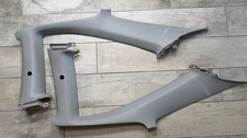 96-00 Honda Civic Coupe B C Pillar Interior Trim Panels Gray LH RH OEM picture