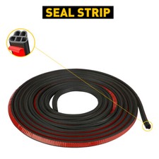 16FT/5M L-Shape Car Rubber Strip Door Seal Hood Trim Edge Moulding Weatherstrip picture