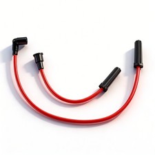8MM Red Spark Plug Wires For 2008+ Victory Motorcycles 8mm Red Spark Plug Wires picture