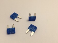 4 X 15 Amp Mini fuse Blue 15A ATM  picture