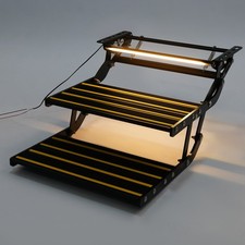 RV Step with Light Two-step RV Step with Light Foldable Steps for RV, Trailer picture