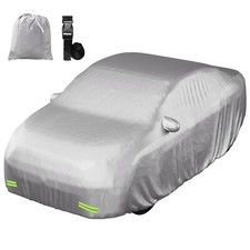 Mockins 190”x75”x60” Silver 190T Polyester Sedan Car Cover picture