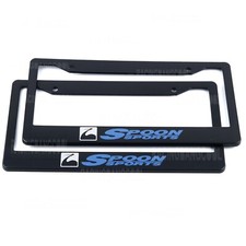 X2 JDM Universal Spoon Plastic Racing License Plate Frame Tag Cover Holder picture