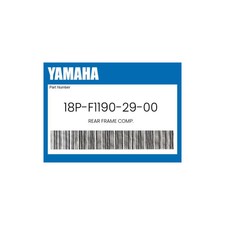Yamaha Genuine Rear Frame Comp. - 18P-F1190-29-00 picture