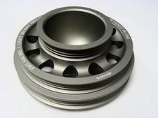 VMS Racing Light Weight Aluminum Crankshaft Pulley OEM Size 92-95 Civic SOHC D16 picture
