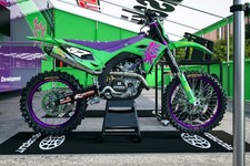 Fits Kawasaki KX450F (2024-2025) and KX250F (2025) graphic kit decals kxf kx picture