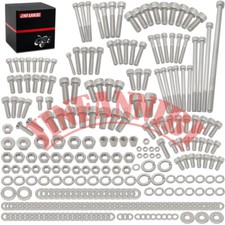 287pcs 304 Stainless Steel Polished Bolt Screw Kit for Honda ATV ATC70 1978-1985 picture