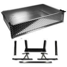 GTW Golf Cart Aluminum Cargo Box Kit for Yamaha G29 - Drive Carts | 2007 - 2016 picture