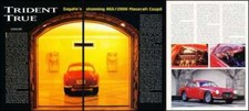 Maserati A6G/2000 Zagato Coupe Original Review Report Print Car Article K114 picture