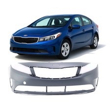 Bumper Cover for 2017-2018 Kia Forte 17-18 Sedan Hatchback Front Primed picture