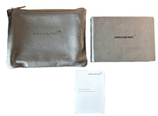 McLaren Super Series Owner's Manual w/ Leather Cover picture