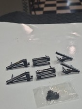 1967-1969 Corvette 427 Hood  Emblem Set 6 Individual Numbers PLUS PUSH NUTS picture