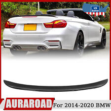 Rear Trunk Spoiler Wing For BMW F33 430i 440i Convertible 2014-2020 Carbon Fiber picture
