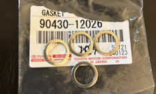 4 PIECES GENUINE TOYOTA LEXUS Gaskets 90430-12026 picture