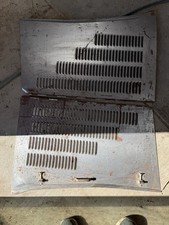Original 1934 Ford Hood Side Panels - PAIR - Henry Steel - 34 Model 40 Louvered picture