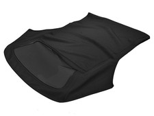 Fits 1991-1993 Lotus Elan Soft Top Canvas Black TintPlWindow picture
