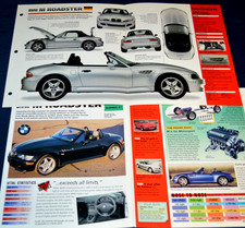 1998 BMW M Roadster Specs Info Original Poster Brochure Print 98 Z3M Z3 picture