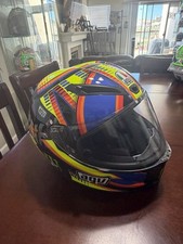 AGV CORSA VALENTINO ROSSI WINTER TEST 2014 MOTORCYCLE HELMET - LIMITED - SIZE XL picture