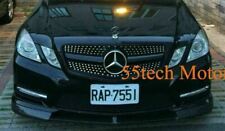W212 Mercedes E Class E350 E550 Grill grille Black 1 fin Diamond Emblem Star picture