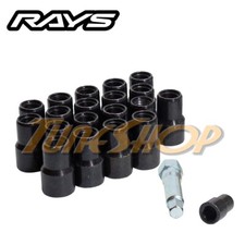 VOLK RACING RAYS 20 PCS GTC GT-C AV3 WHEEL SPECIAL LUG NUTS W KEY 12X1.5 1.5 H picture