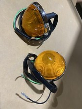 55-57 Chevy/GMC Truck Front Amber Turn Signal Parking Lamp Assembly 1955 56 57 picture