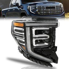For 2022-2026 GMC Sierra 1500 SLT Denali Full LED Headlight Right Passenger Side picture