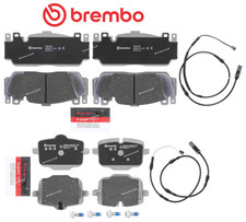 Front Brake Pad & Rear Brake Pad Ceramic OEM Brembo + Sensor for BMW M5 M6 12-19 picture