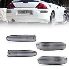 4X Clear Lens Front & Rear Turn Signal Lights For 2000-2002 Mitsubishi Eclipse picture
