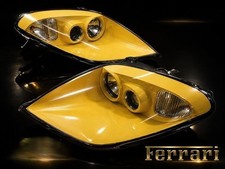 Ferrari 550 Maranello Genuine Headlight Assy L/R Pair LHD HID Giallo Modena Used picture