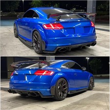 For Audi TTS/TTRS MK3 8S Carbon Fiber Rear Bumper Splitter Fin Canard/side spat picture