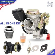 Performance Carburetor for GY6 80 49cc 50cc 4 Stroke Scooter Taotao 139QMB picture