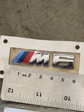 BMW M6 Emblem Open Package Genuine OEM Part Number 51138054466 Fast Shipping picture