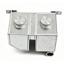 For 1987-1997 Ford F-150 F-250 Aluminum Coolant Reservoir Overflow Tank picture