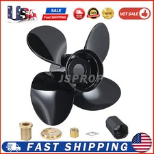12.5 x 19 Outboard Propeller Fits Mercury 40-140HP 15 Spline Tooth 48-8M8026600 picture