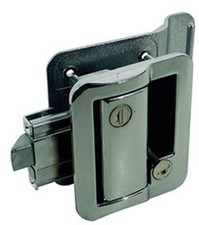 Wesco Entry Door Latch Fastec Chrome Silver Metal Dead Bolt 43610-00-SP picture