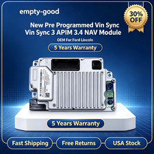 New Pre Programmed Vin Sync 3 APIM 3.4 NAV Module OEM For Ford Lincoln picture