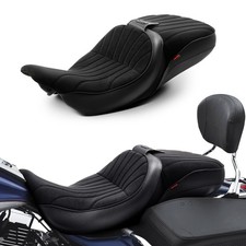 Driver Passenger Comfort Seat For Harley Electra Glide EFI FLHTI 1997-2007 picture