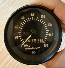 Original AVANTI Motors 160 MPH Speedometer – Authentic OEM Gauge – Rare – picture