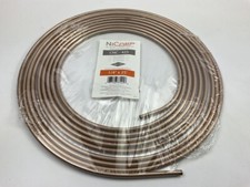 AGS CNC-425 NiCopp Nickel / Copper Brake Line Tubing Coil - 1/4