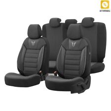 Car Seat Covers Set Universal Full Set OTOM TORO 902 BLACK/SMOKED Color NZ picture