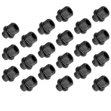 20PCS 33mm M22x1.5 x 19mm Wheel Nuts Sleeve Nuts M22-1.5x19mm Skirt Flange USA picture